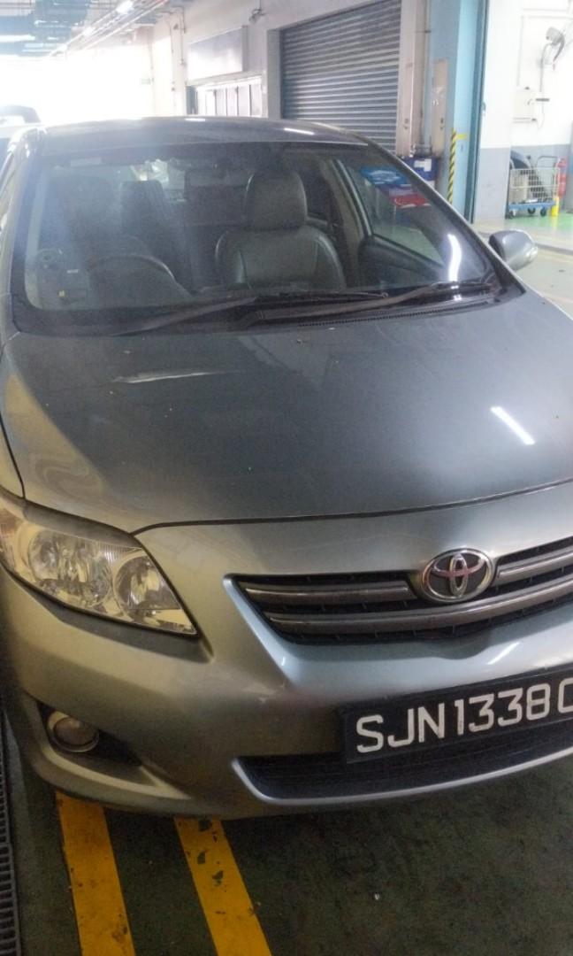 Car Rental Toyota Corolla Altis 1 6 Cars Car Rental On Carousell