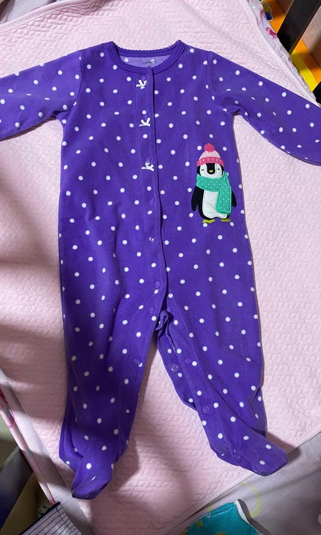 purple sleepsuit