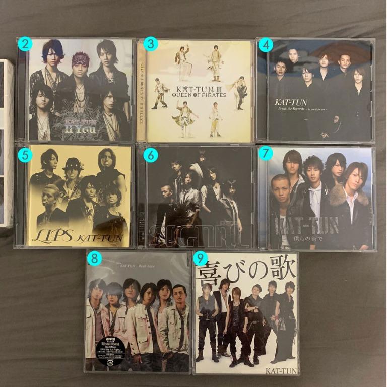 日版cd Kat Tun 亀梨和也赤西仁田口淳之介田中聖上田竜也中丸雄一 日本明星 Carousell