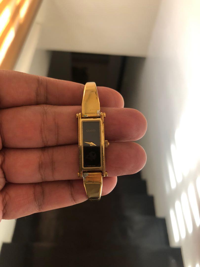 FS/FT: Gucci Watch Rectangle Watch , Women's Fashion, Watches &  Accessories, Watches on Carousell