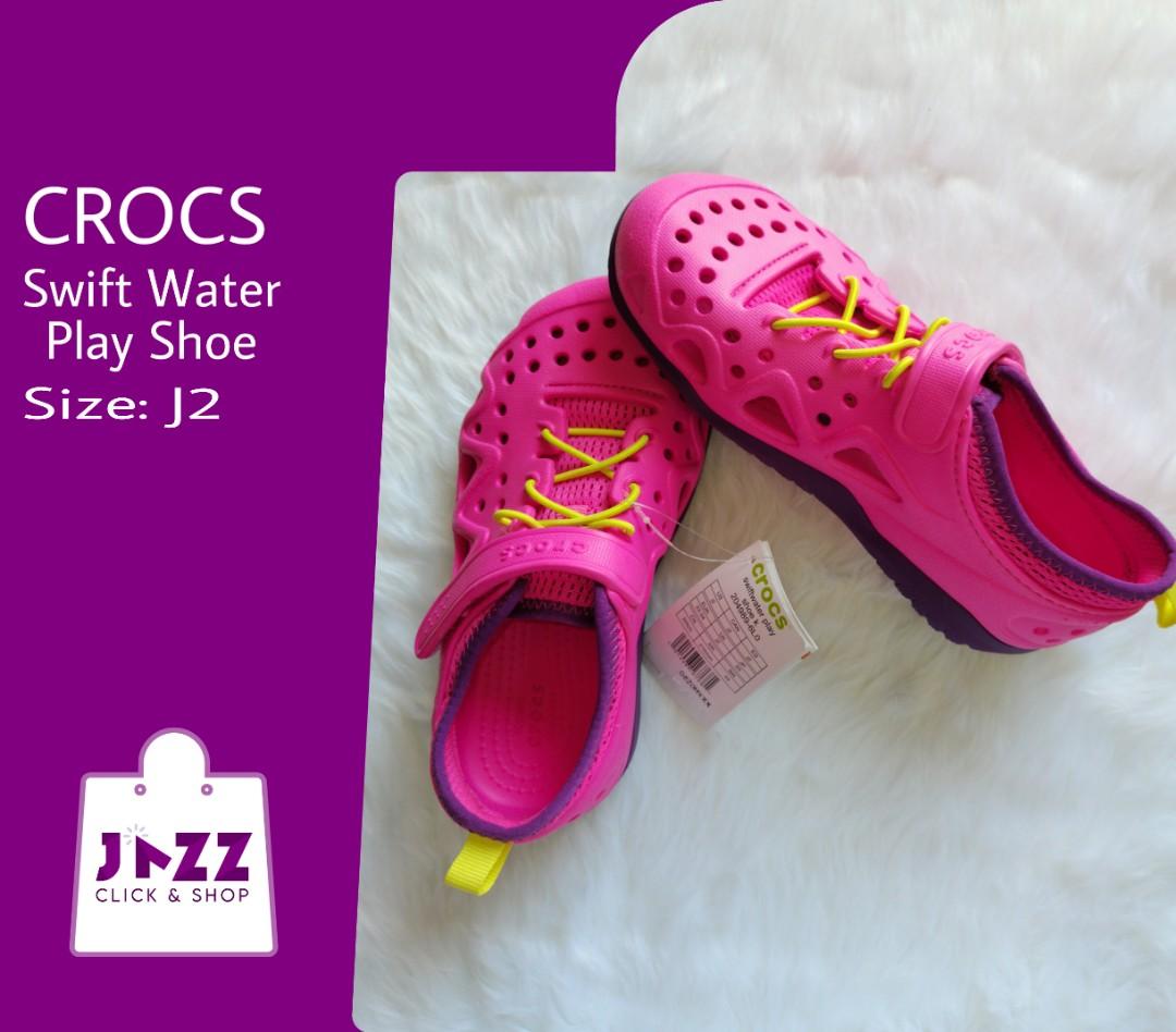 Crocs Swift Water Play Shoe Babies Kids Babies Kids Fashion