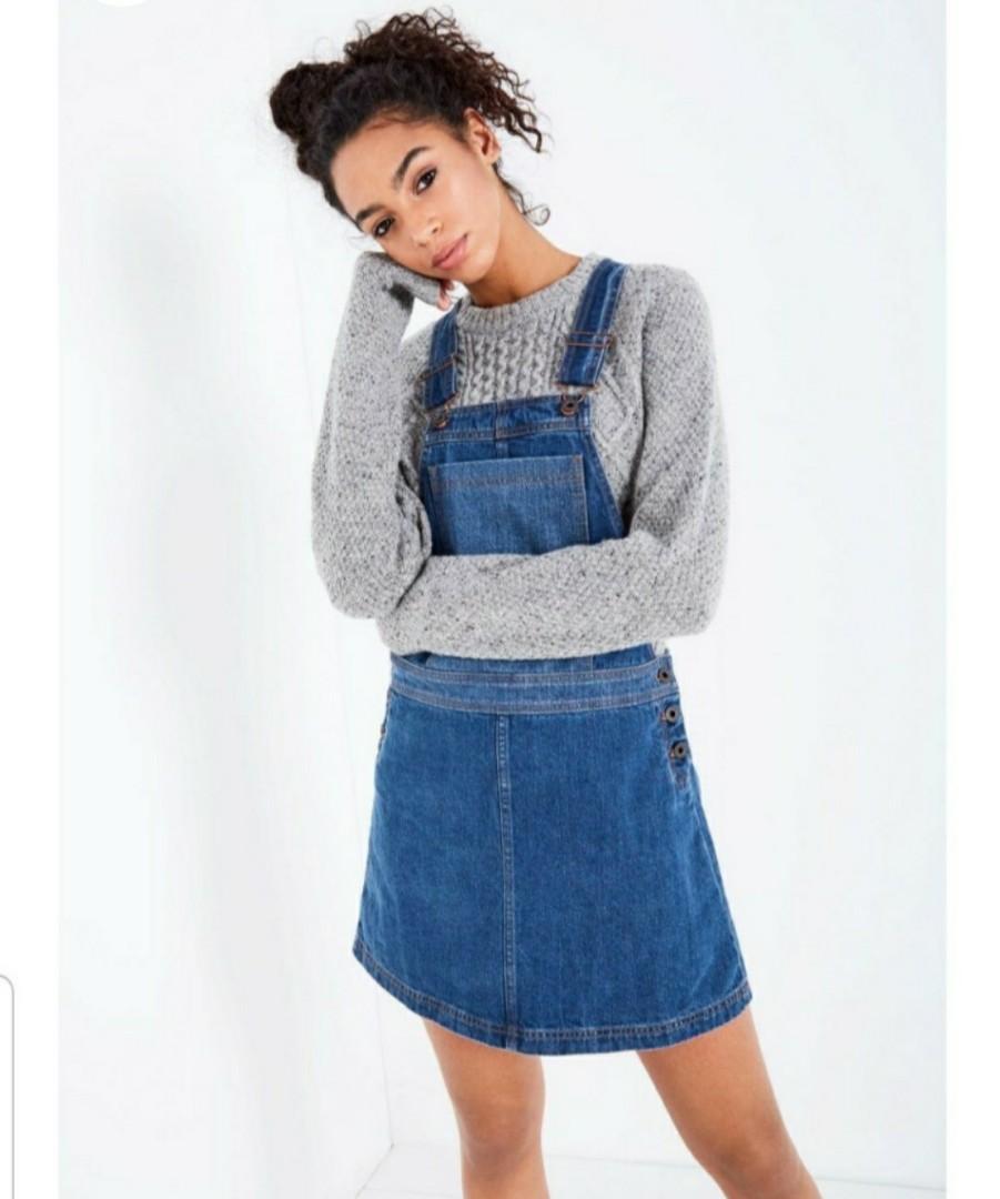 Jack wills dungaree dress top