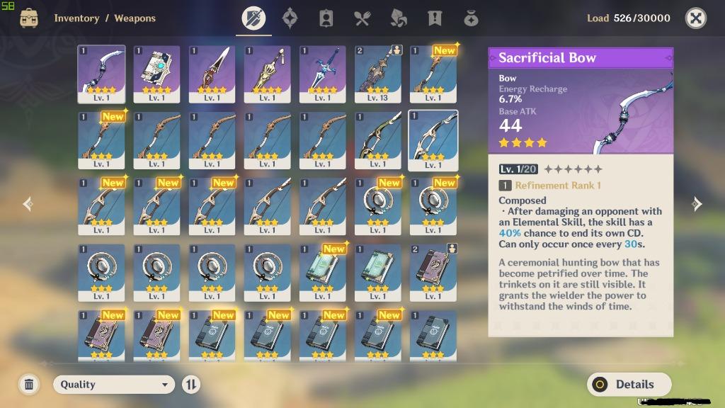 Diluc Qiqi Ar10 Video Gaming Video Games On Carousell