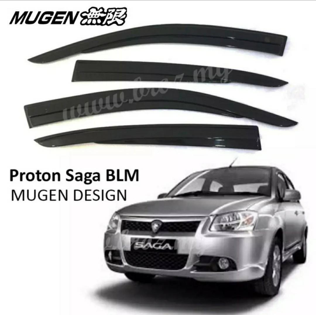 Door visor best sale saga flx