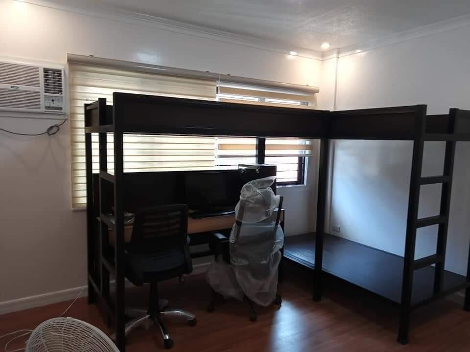 Double Deck with Computer Table, Furniture & Home Living, Furniture