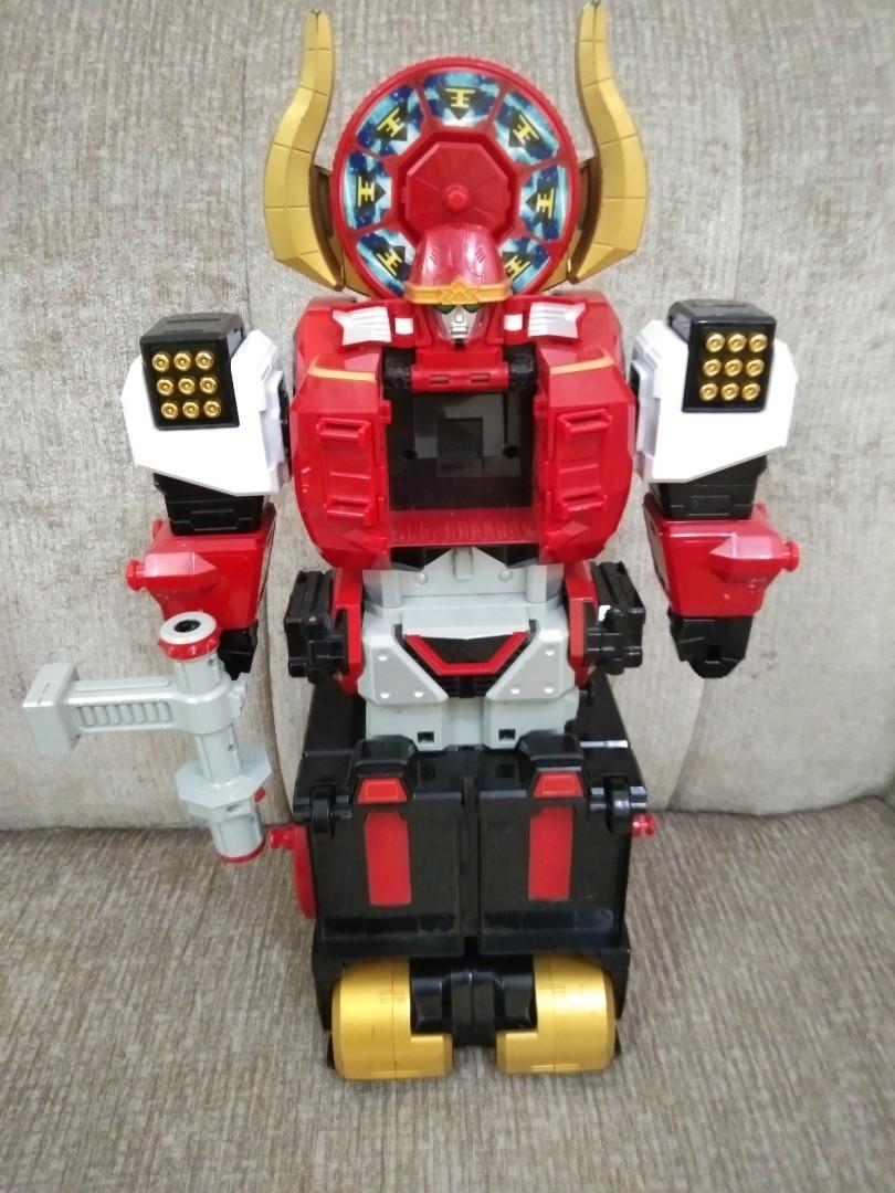 DX megazord shinken oh dan ushi origami, Hobbies & Toys, Collectibles ...