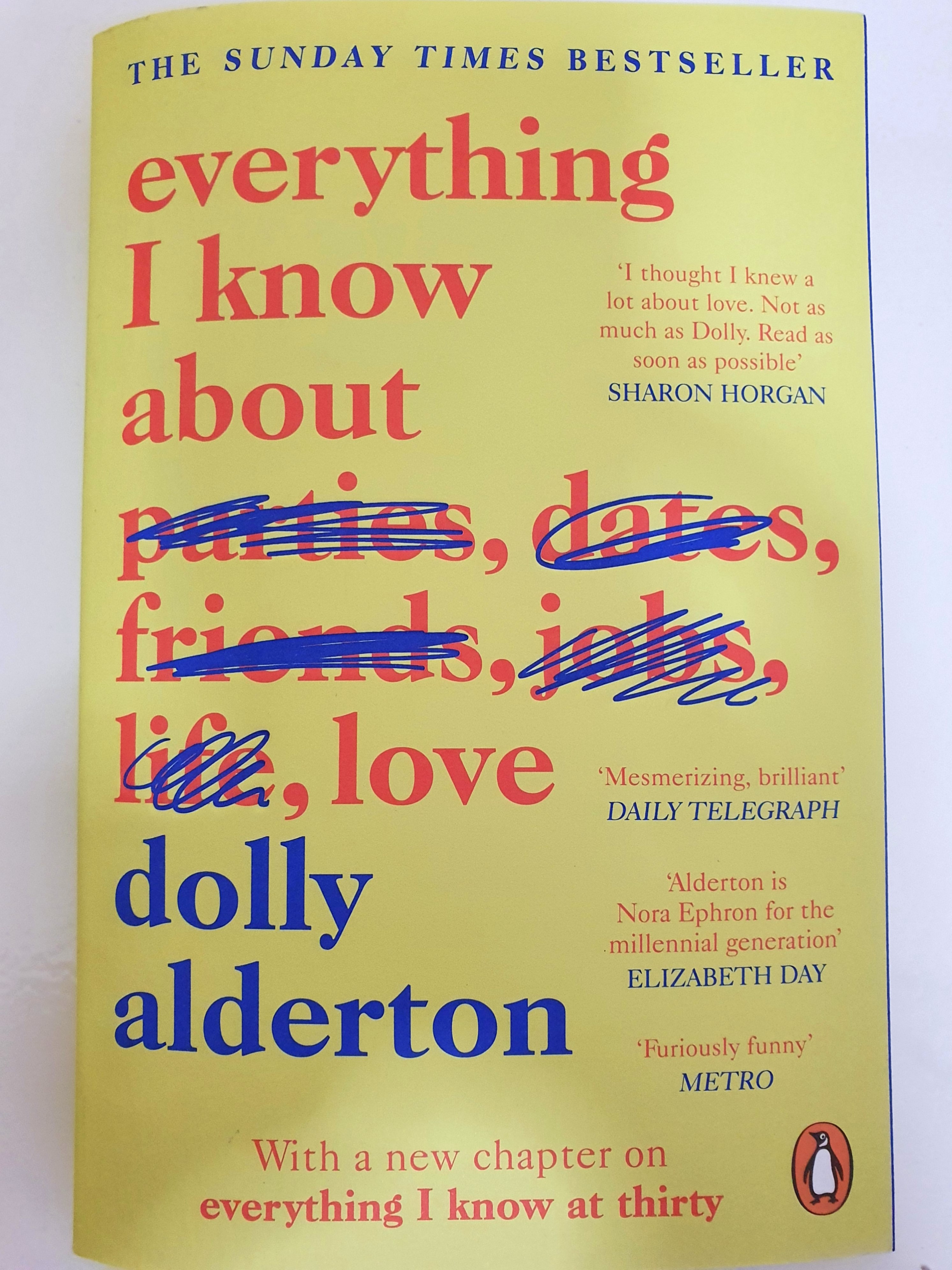 Book Review: Everything I Know About Love by Dolly Alderton - The  Sydneysider