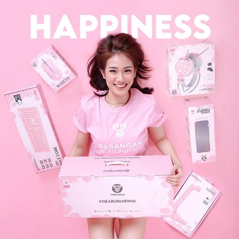 FANTECH VX7 CRYPTO SAKURA Edition Gaming Mouse - Pink (Category: Mouse & Mousepads) located in Manila. Submitted by marsreynandiy5650 (Listing ID 1044731637, Image 3). Description: FANTECH VX7 CRYPTO SAKURA Edition Gaming Mouse - Pink ✅ Instant Optical Sensor ✅ Up to 60 IPS / 15G Acceleration ✅ On-the-fly Adjustable DPI 200-8,000 DPI ✅ 125Hz Polling Rate ✅ Huano 10 Million Clicks Lifetime ✅ 4 Colors LED Lighting Effect ✅ Six Independently Program