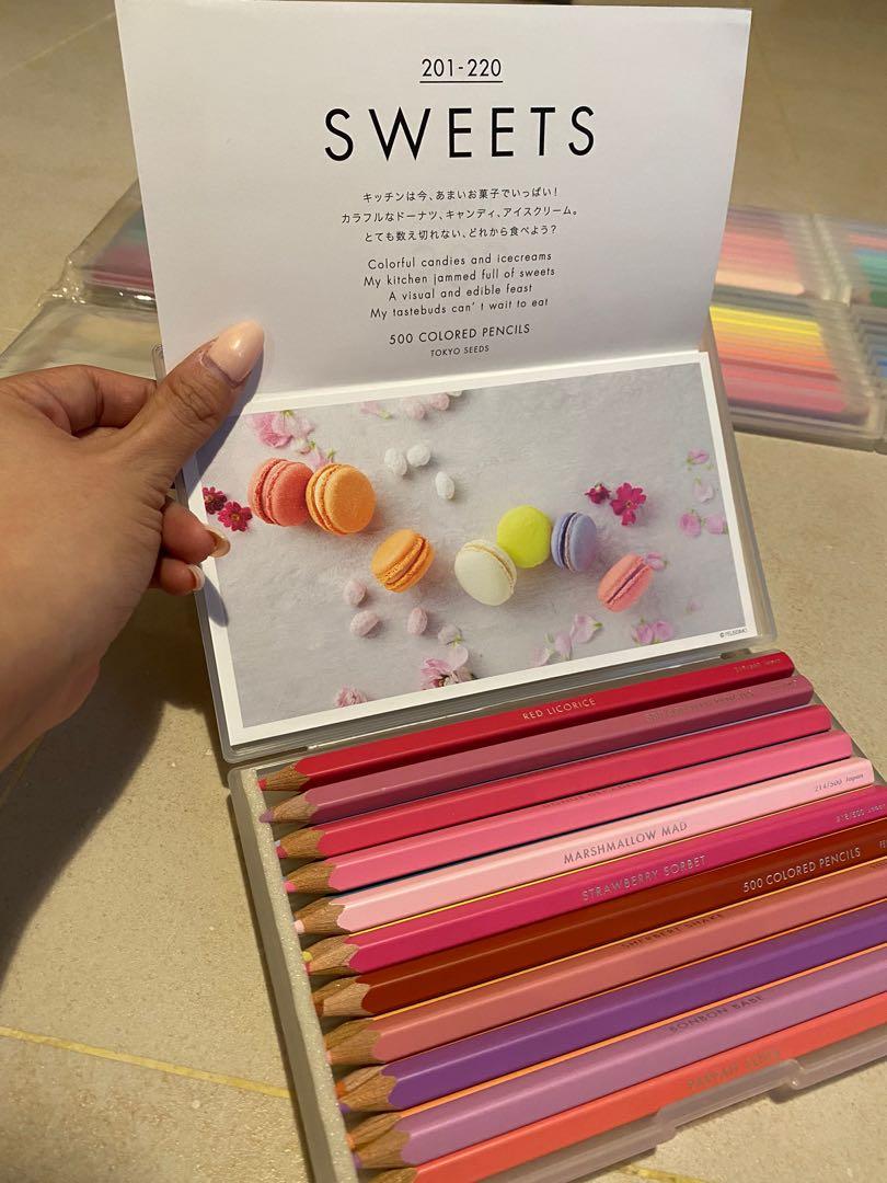Felissimo 500色鉛筆(15款/各款）, 興趣及遊戲, 手作＆自家設計, 文具 