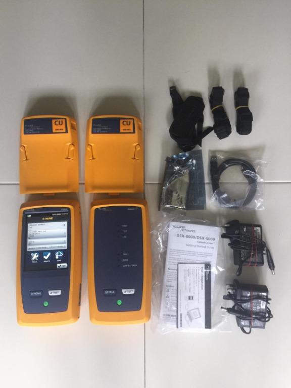 Fluke Networks DSX-5000 copper analyser, Computers & Tech, Parts ...