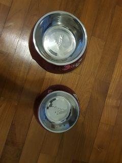 Food and water bowls