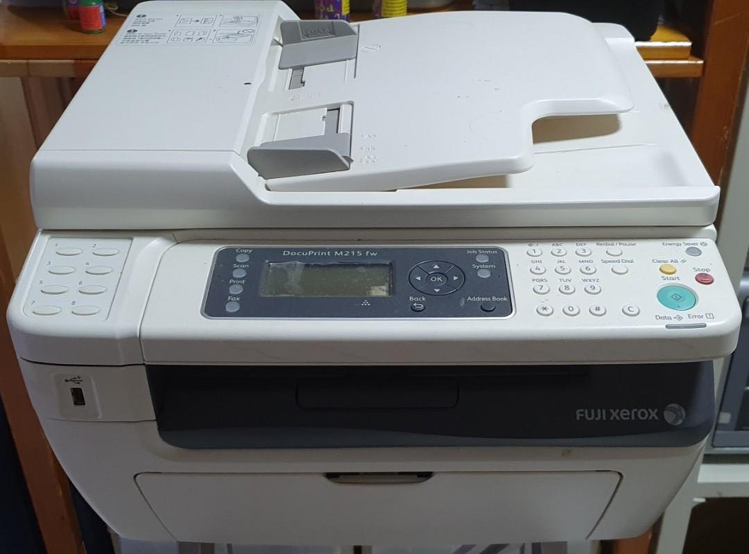fuji xerox cm215fw cleaning