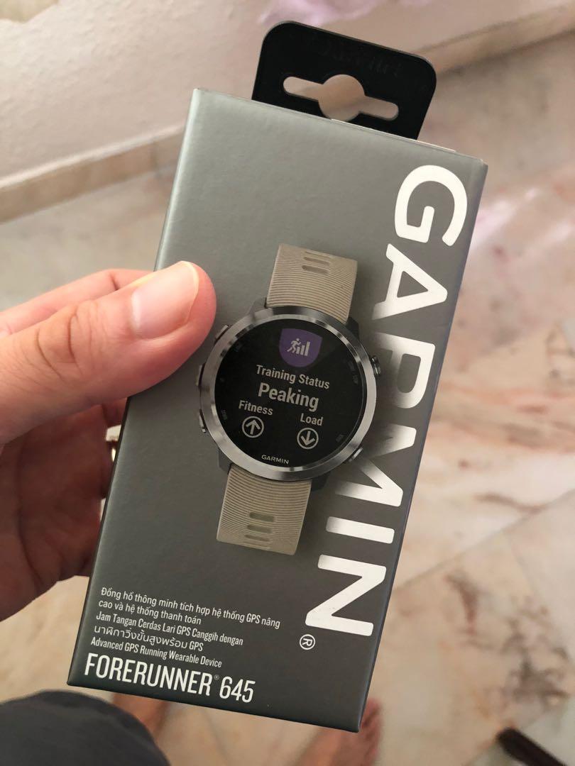 Garmin forerunner 645 no sales music