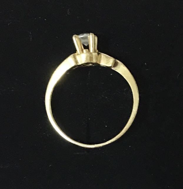 Women s Fine Jewelry Real Genuine 20k Gold Ring with Real