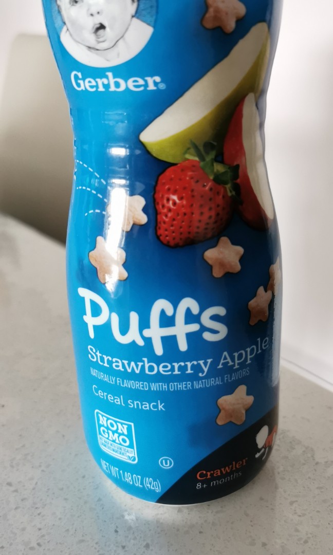 puffs strawberry apple