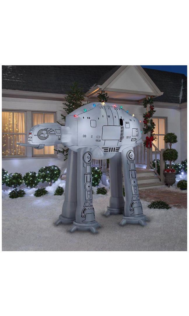 Giant blow up Star Wars AtAt with big hole Costume, Hobbies & Toys