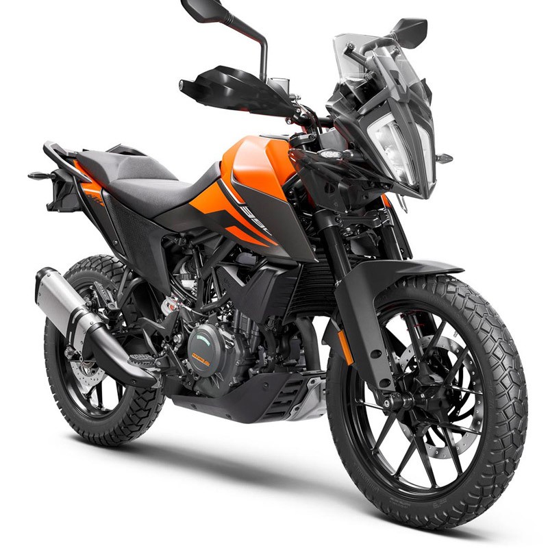 Luggage rack with passenger grip for KTM 390 Adventure 20