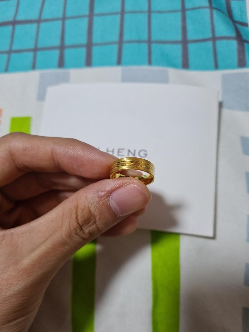 Gold Ring 999 24k from poh heng Women s Fashion Jewelry Organisers Body Jewelry on Carousell