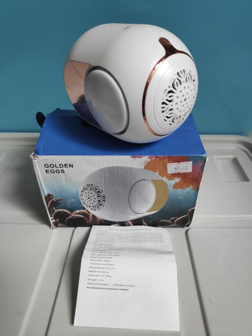 golden egg speaker