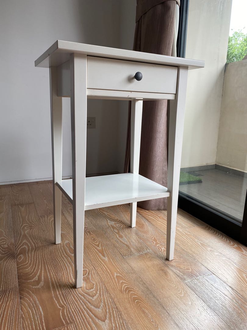 Hemnes Bedside Table, Furniture & Home Living, Furniture, Tables & Sets