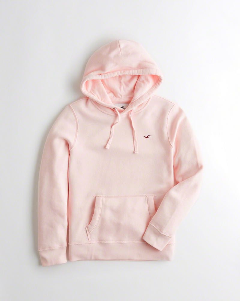 hollister hoodie pink