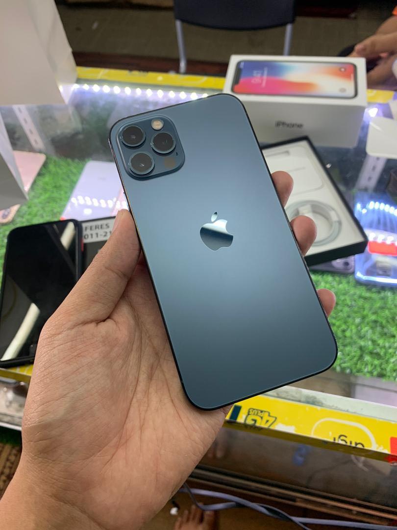 Iphone 12 Pro 128gb Z P Pacific Blue Mobile Phones Tablets Iphone Others On Carousell