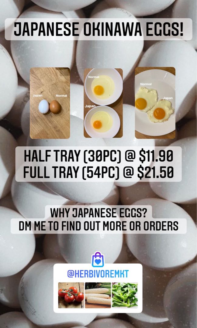 Japanese Okinawa Eggs Available!, Food & Drinks, Local F&Bs, Japanese