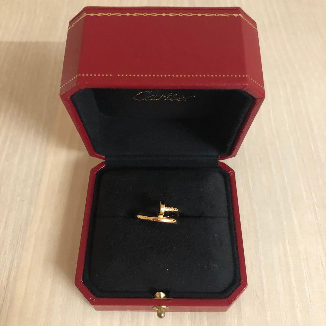 Cartier Juste Un Clou Ring (Regular Size), Women'S Fashion, Jewelry &  Organisers, Body Jewelry On Carousell