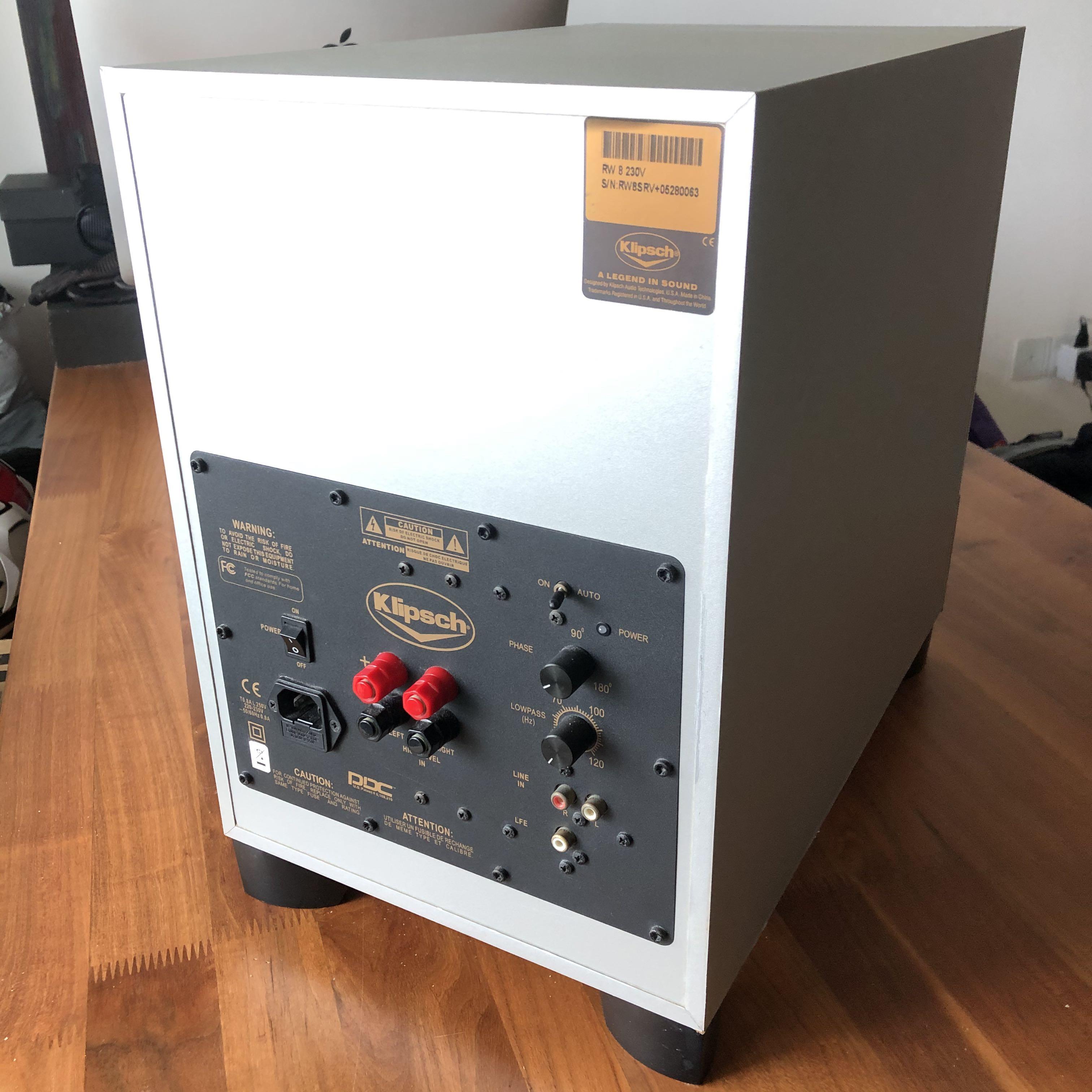 Klipsch rw8 clearance
