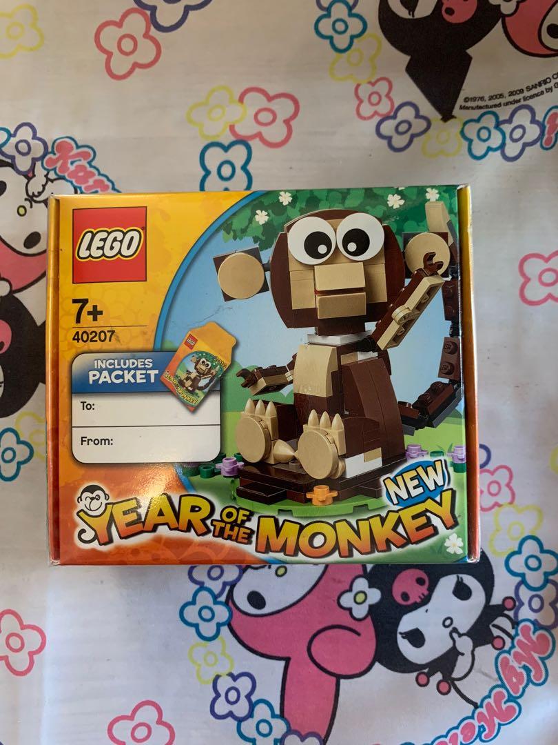 LEGO 40207 YEAR OF THE MONKEY 2016 猴年, 興趣及遊戲, 玩具& 遊戲類