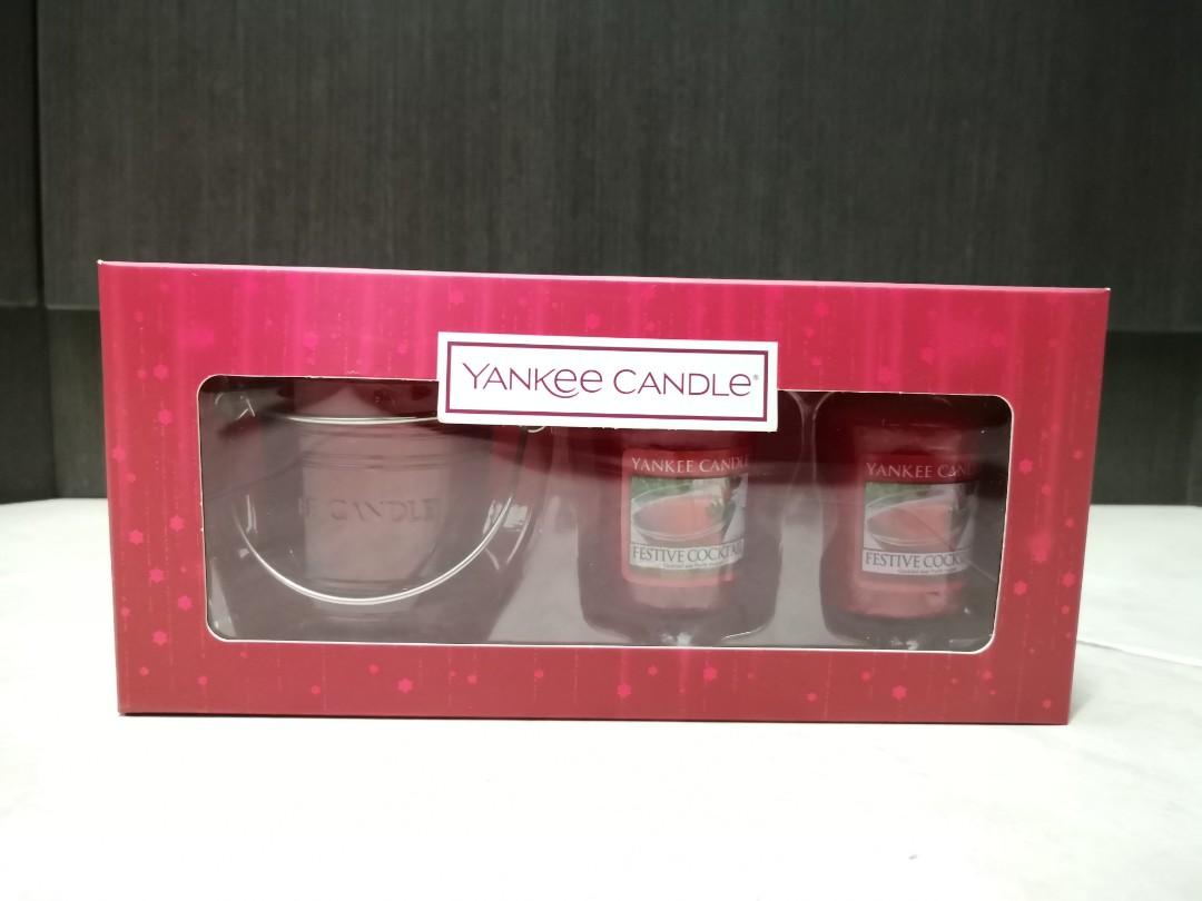 Limited Edition Christmas Gift Set Votive Candles Home Furniture Home Decor On Carousell