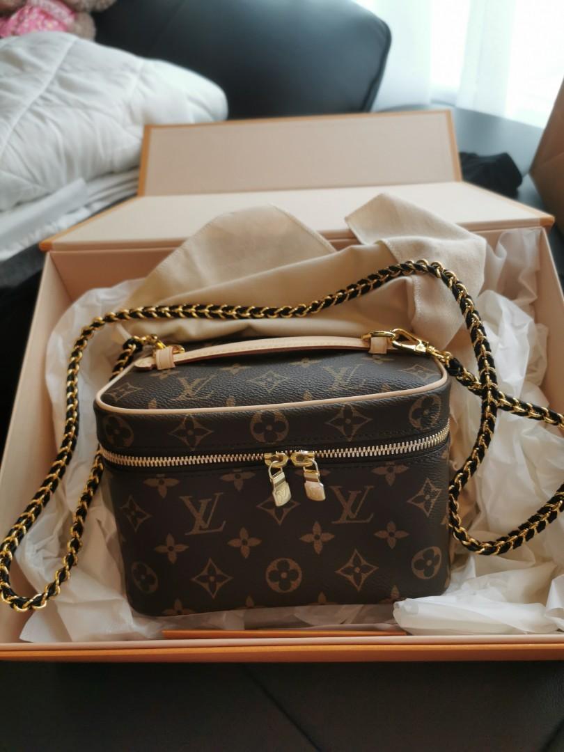 Louis Vuitton Nice Mini VANITY travel Bag New  eBay