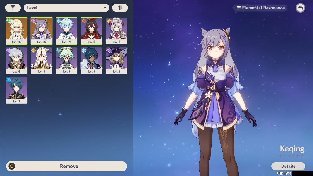Lucky Keqing Roll With Other Many Characters Video Gaming Video Games On Carousell