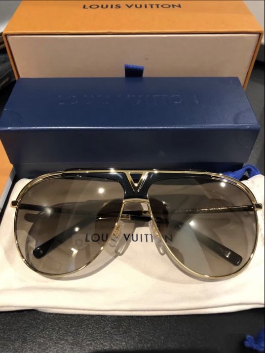Louis Vuitton Mascot Pilot Sunglasses - Silver Sunglasses, Accessories -  LOU256566