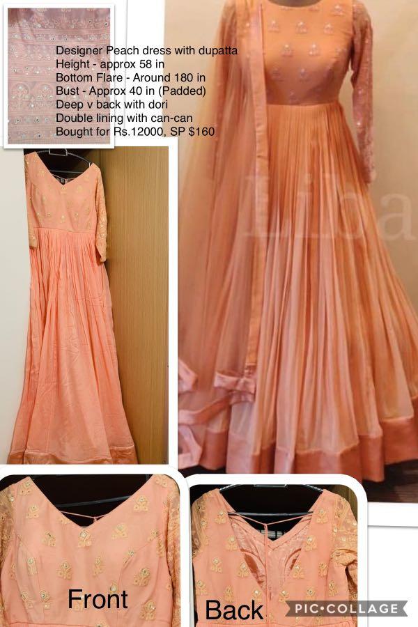 diwali long dress