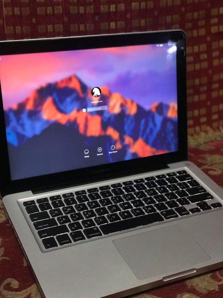 Macbook Pro 2010 13 3 Inch Mac Os Sierra Electronics Computers Laptops On Carousell
