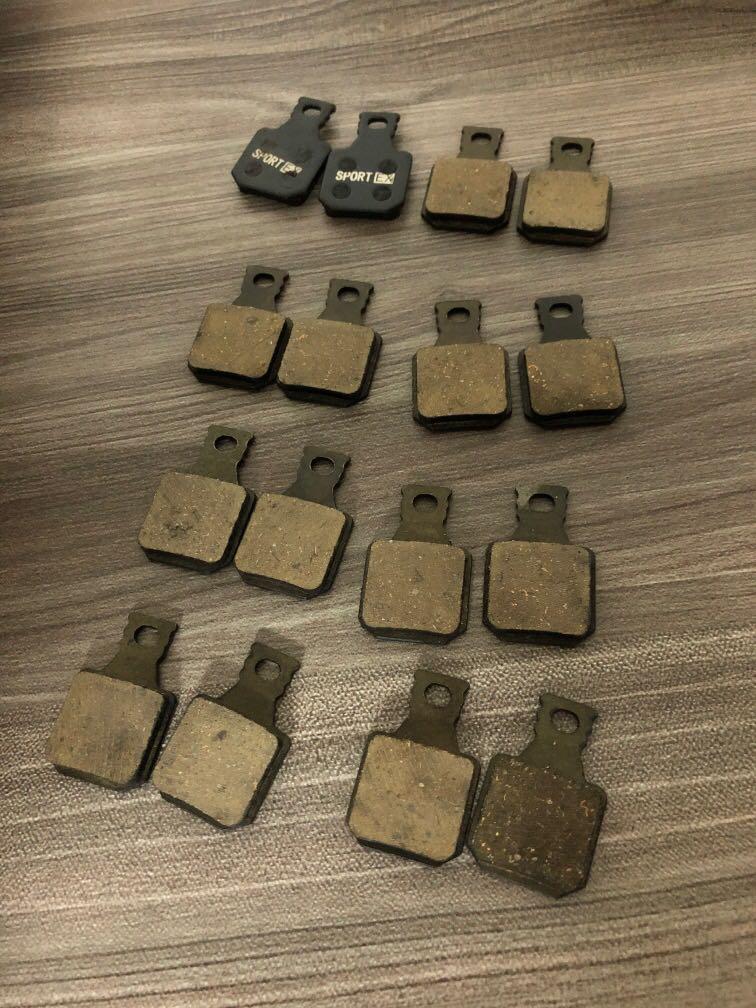 2/4/12 Pairs Semi-Metal & Resin Bicycle Disc Brake Pads for MAGURA Type 7.P 7.R 7.S MT2/MT4/MT6/MT8/MT Trail/MT Sport