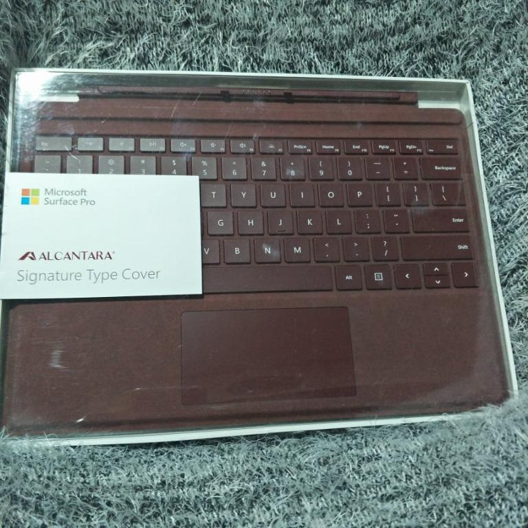 Microsoft Surface Pro Alcantara Signature Type Cover, Computers & Tech ...