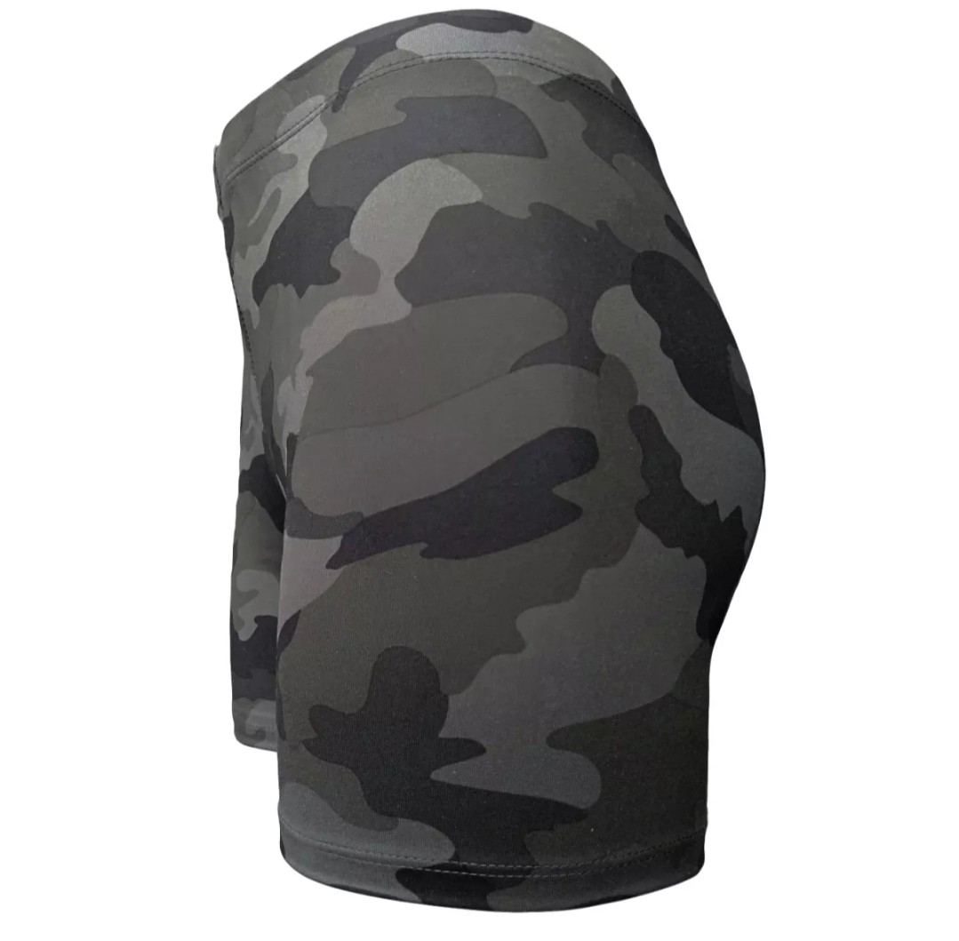 Midcut pro army fatigue cycling shorts 