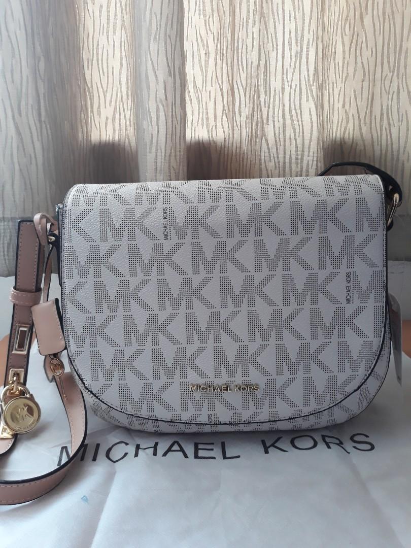 mk locker saffiano sling bag