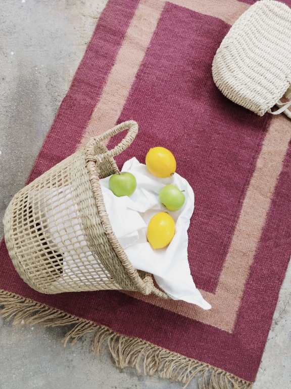 Moroccan Style Jute Rug, Furniture & Home Living, Home Decor, Carpets