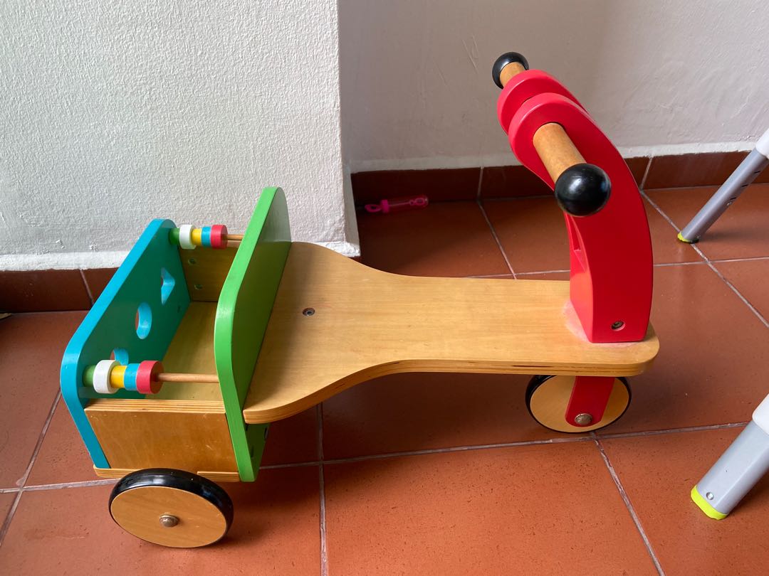 Elc Wooden Trike And Trailer 2024 www.alhudapk