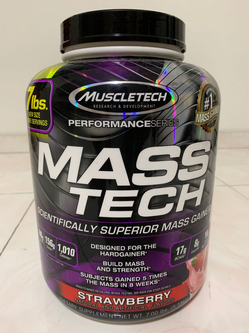 Muscletech Mass Tech Mass Gainer 7lbs Health And Nutrition Braces Support And Protection On 7133