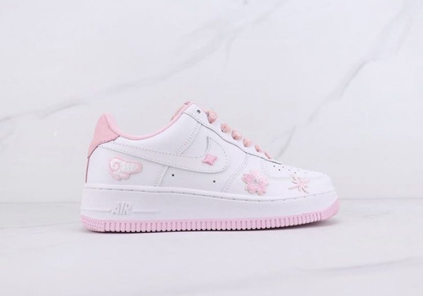 nike air force baby pink