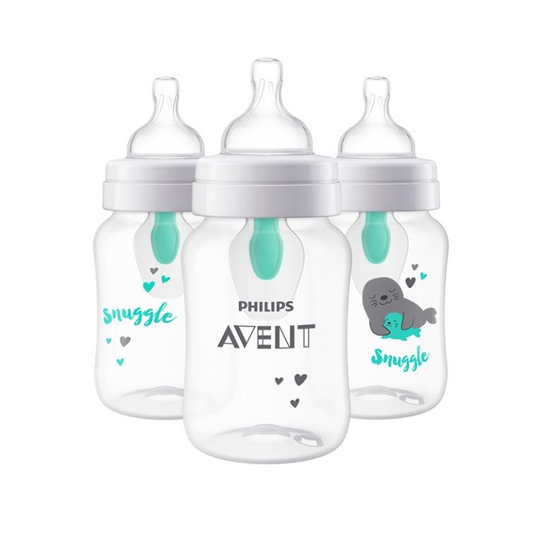 slow flow anti colic bottles