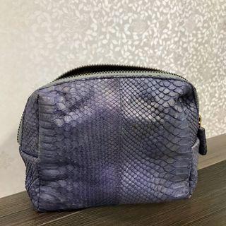 Pouch. Woman-snake skin