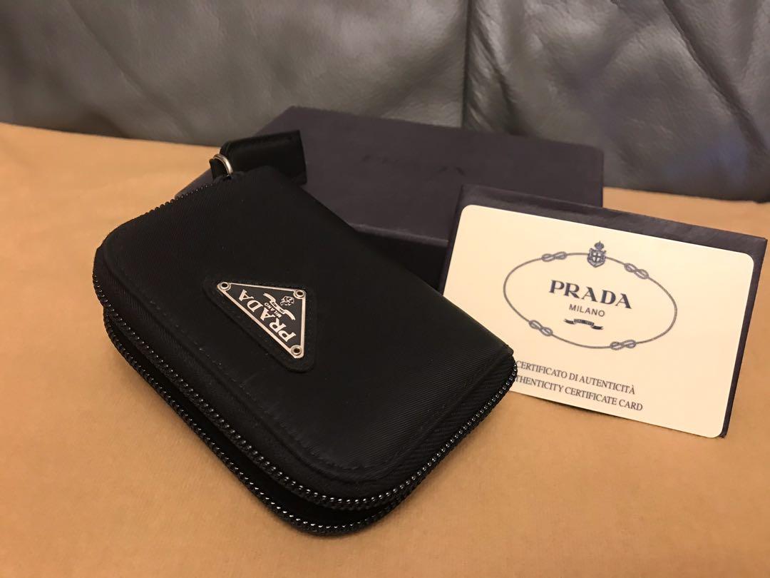 Prada coins bag clearance
