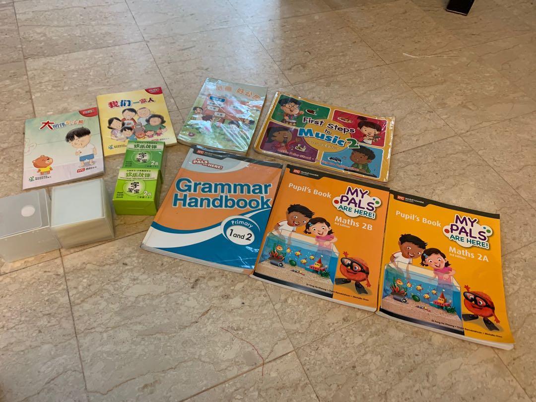 Primary Two textbooks and cards, Hobbies & Toys, Books & Magazines ...