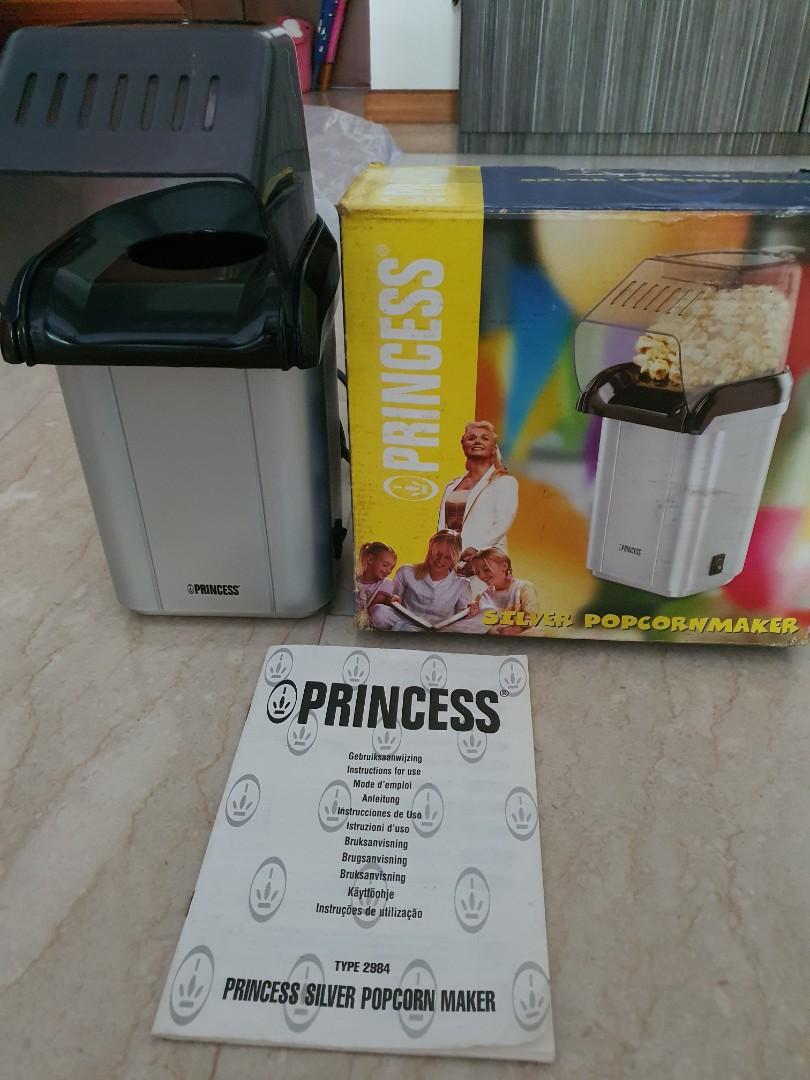 Princess Silver Popcorn Maker, TV & Home Appliances, Kitchen Appliances, Machines & Makers