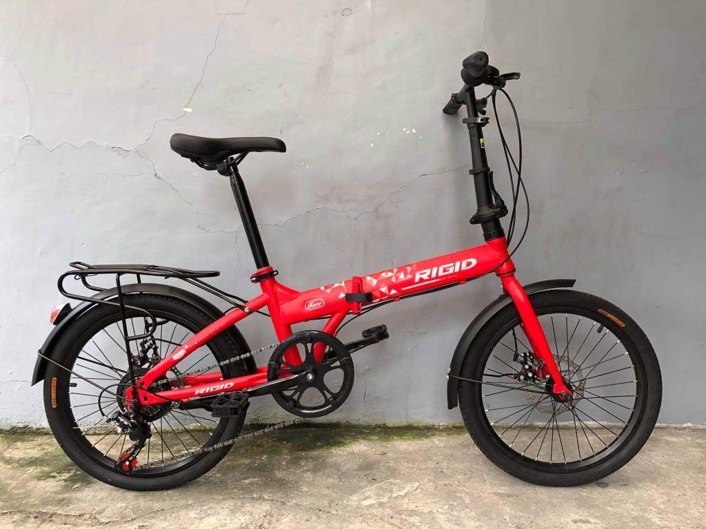 Rigid sales folding bike